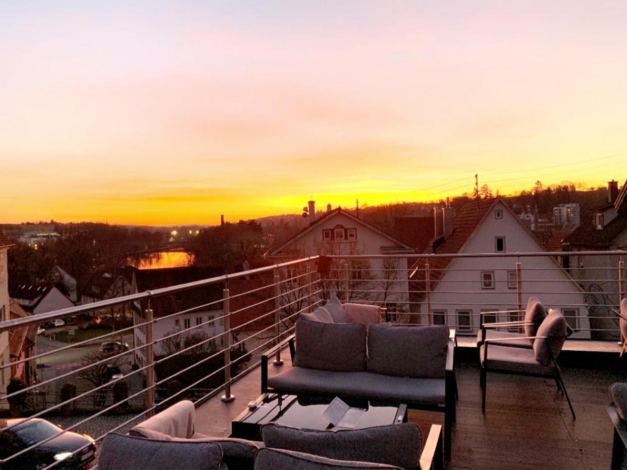 Doppelzimmer Mit Neckarblick เนือร์ทิงเงิน ภายนอก รูปภาพ